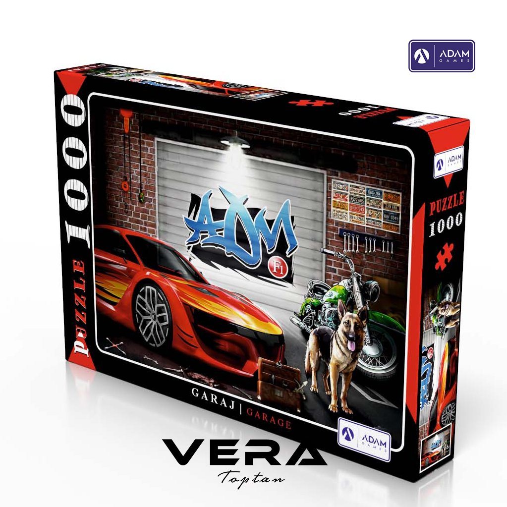 Garaj 1000 Parça Puzzle