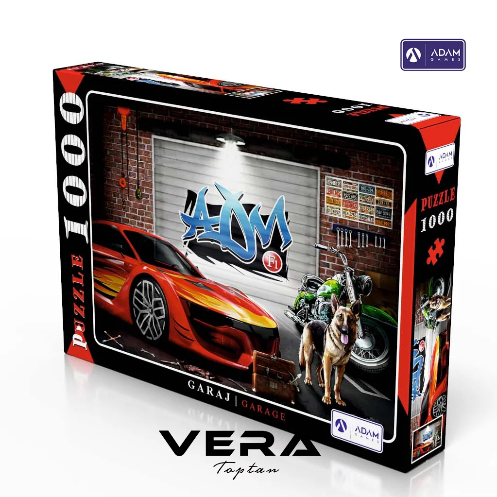 Garaj 1000 Parça Puzzle