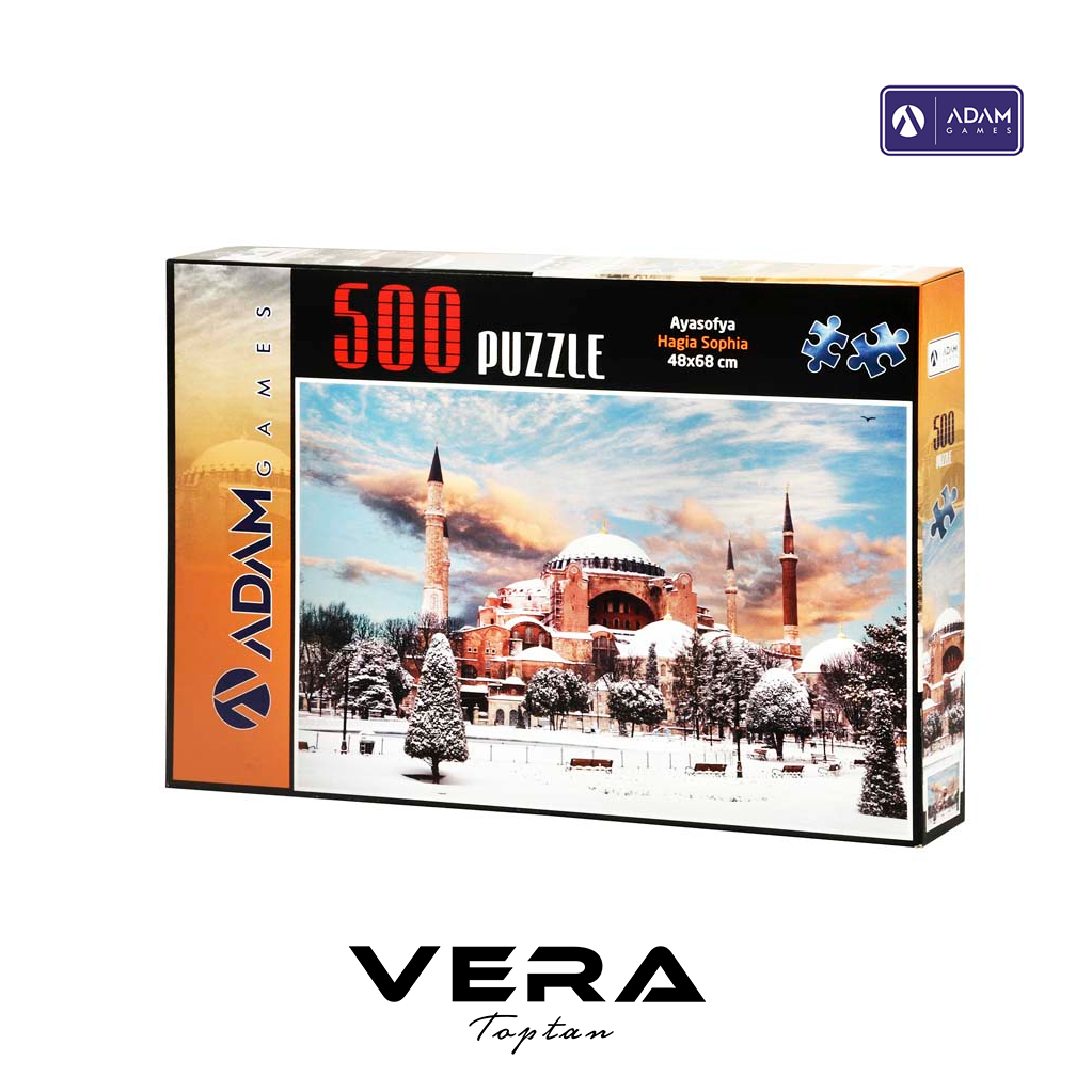 Karlı Ayasofya 500 Parça Puzzle