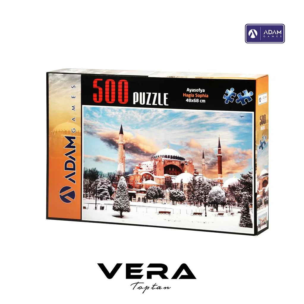 Karlı Ayasofya 500 Parça Puzzle