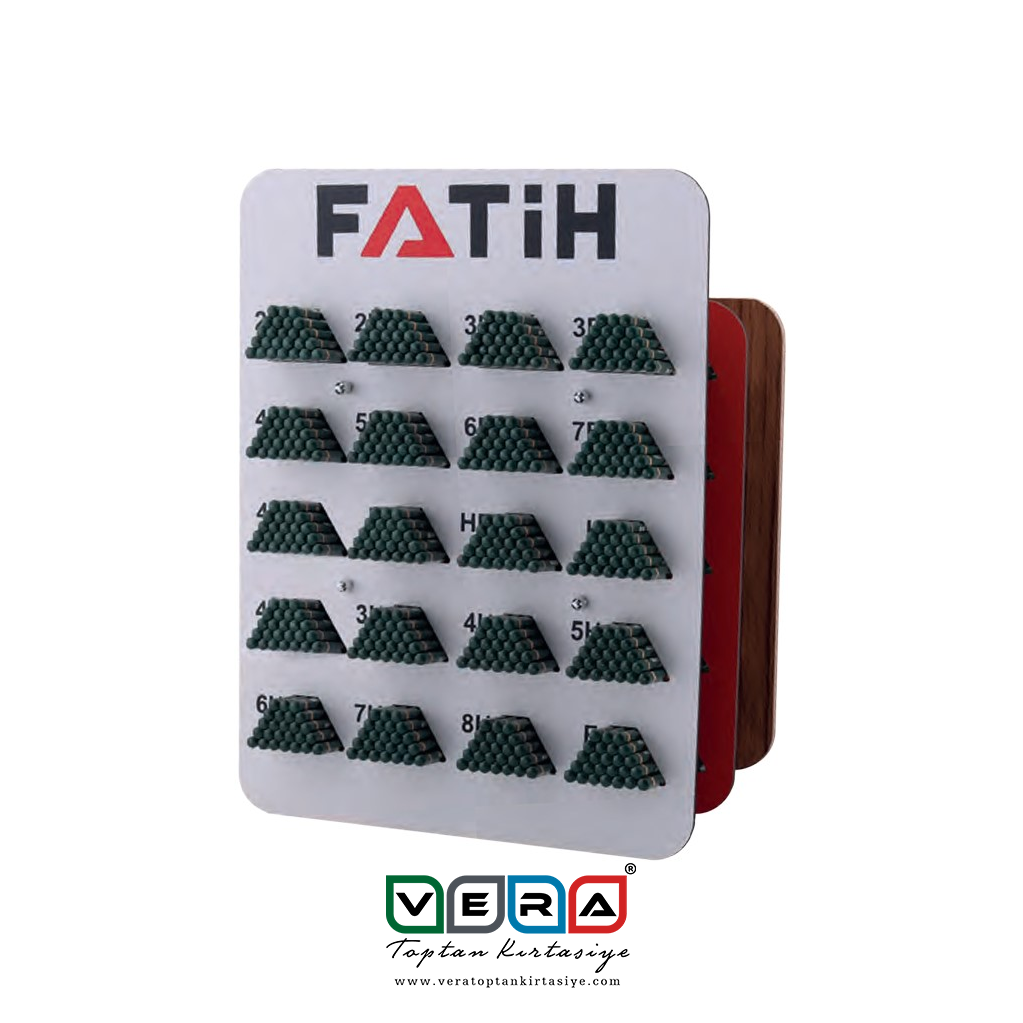 Fatih Dereceli Kurşun Kalem Stand 864 Adet