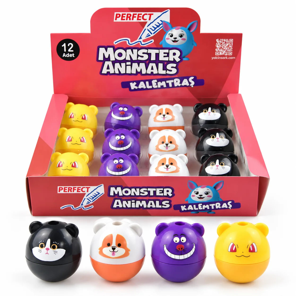 Monster Animals Tek Bıçaklı Hacı yatmaz model Kalemtraş