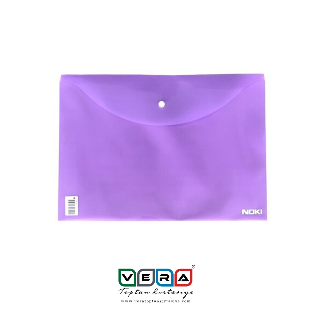 Noki A4 Mor Çıt Çıt Dosya 12'li Paket