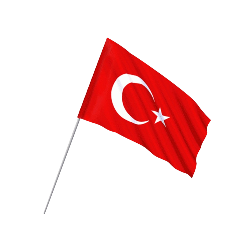 50x75 Çıtalı Bez Bayrak