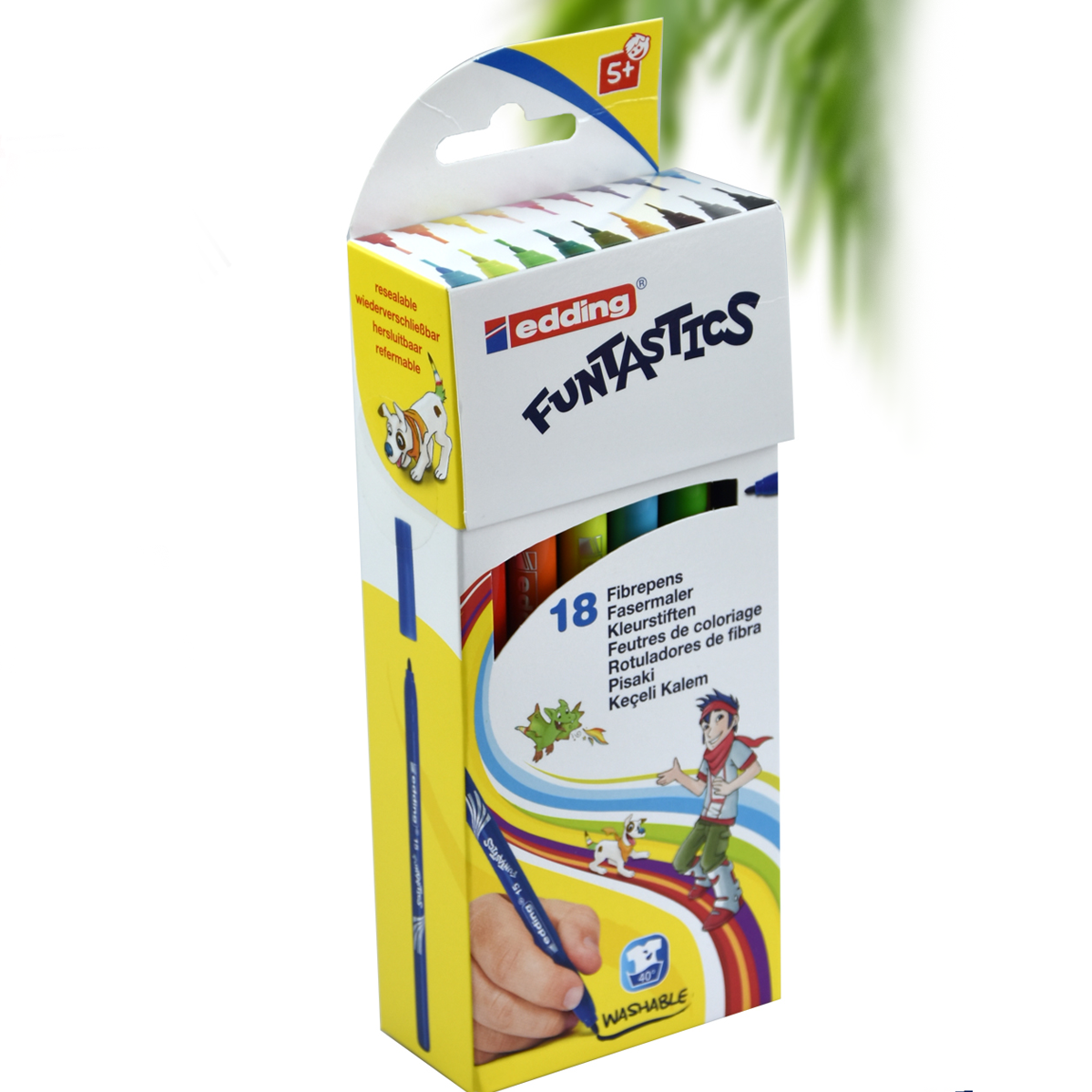 Edding 18 Renk Funtastics Keçeli Kalem