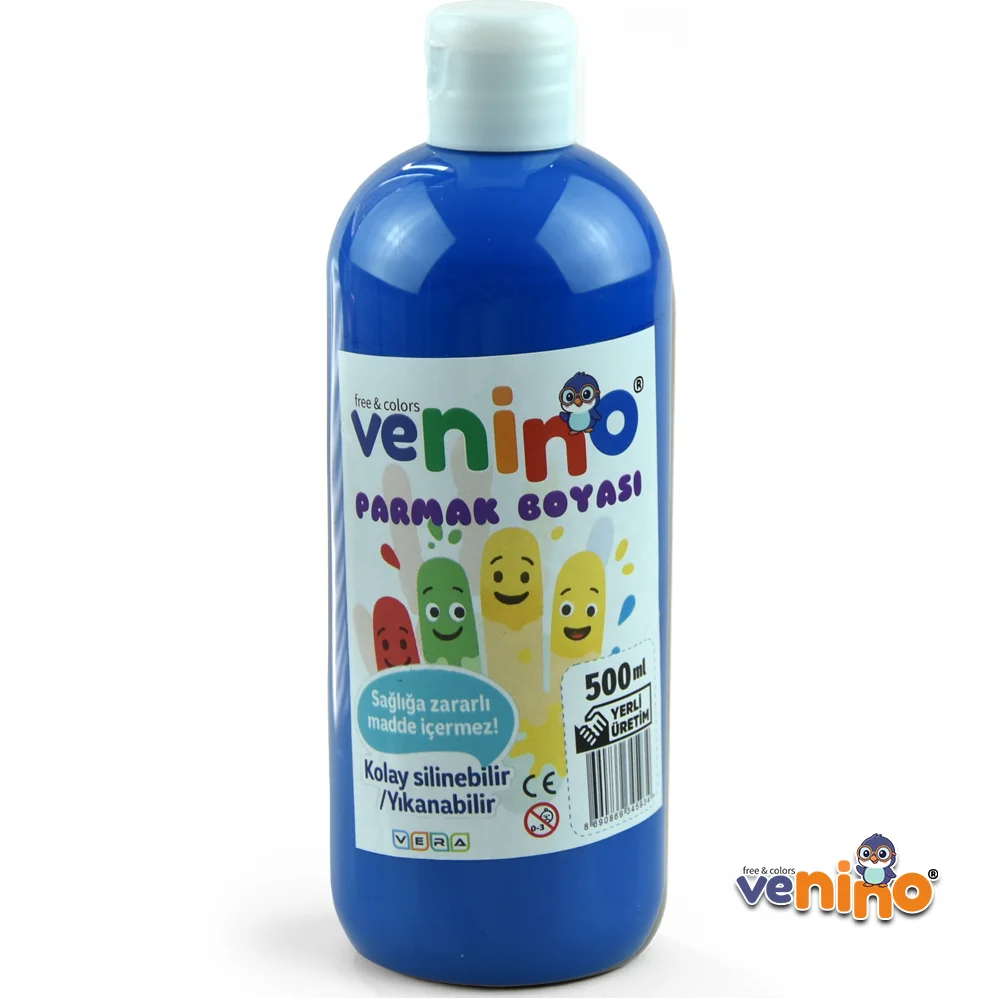 Venino 500 Gr Mavi Parmak Boya - Premium Kalite !