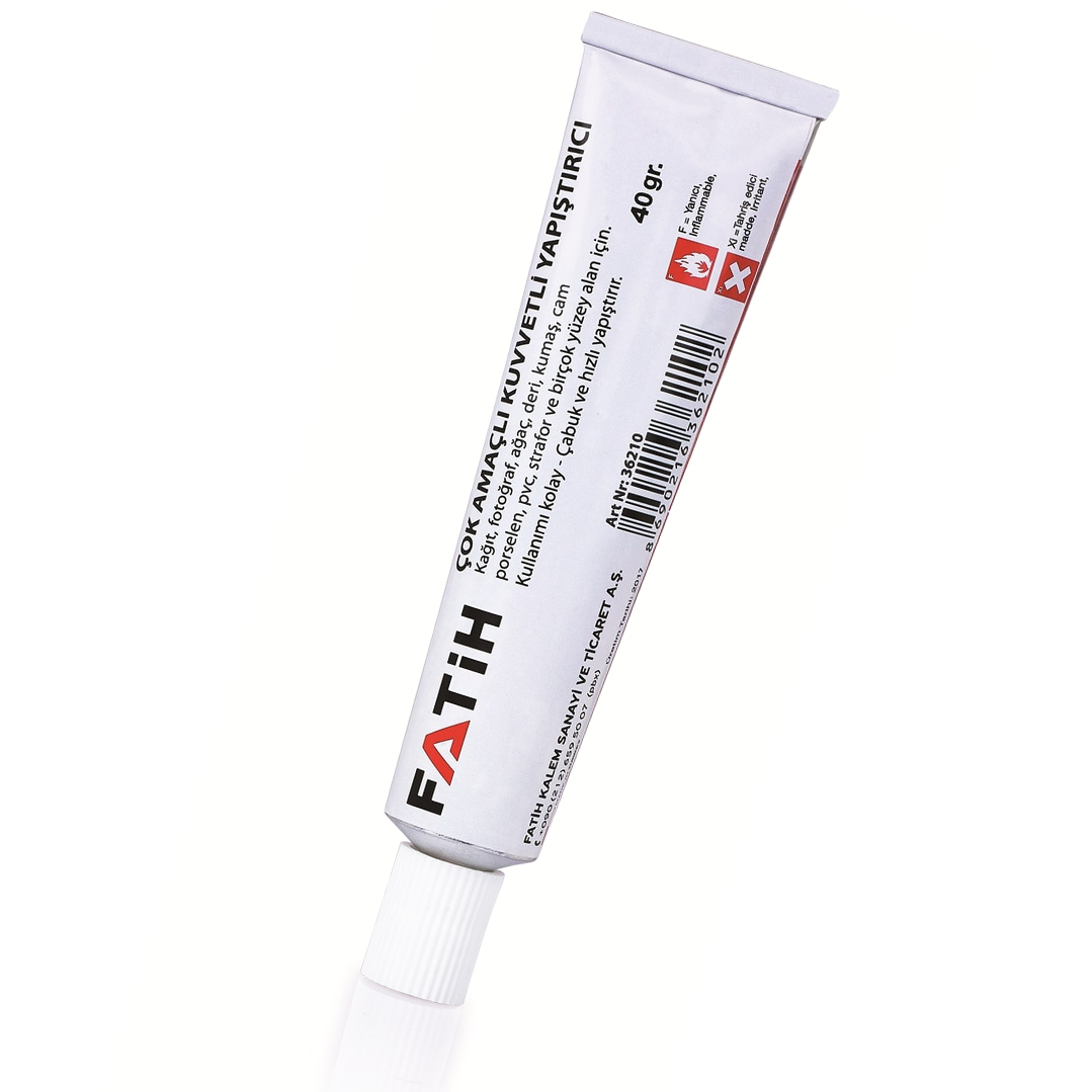 Fatih 40 GR Çok Amaçlı Sıvı Yapıştırıcı 24'lü