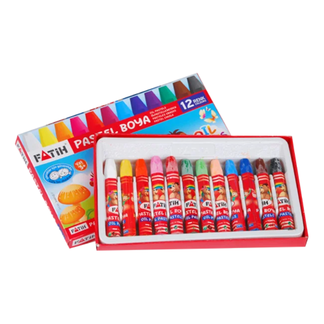 Fatih 12 renk pastel boya