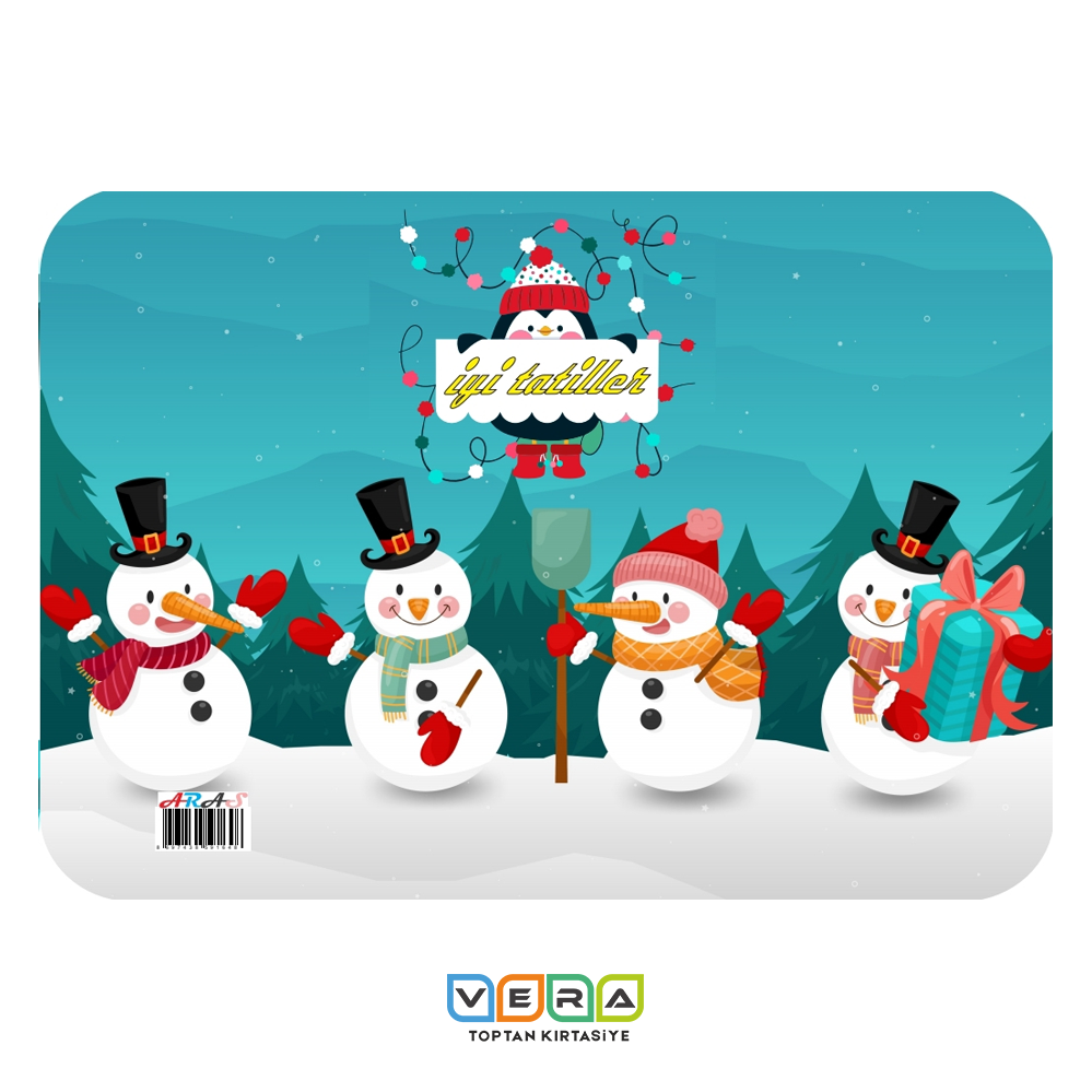 Kardan Adam Model 2 Karne Kabı 20 li Paket