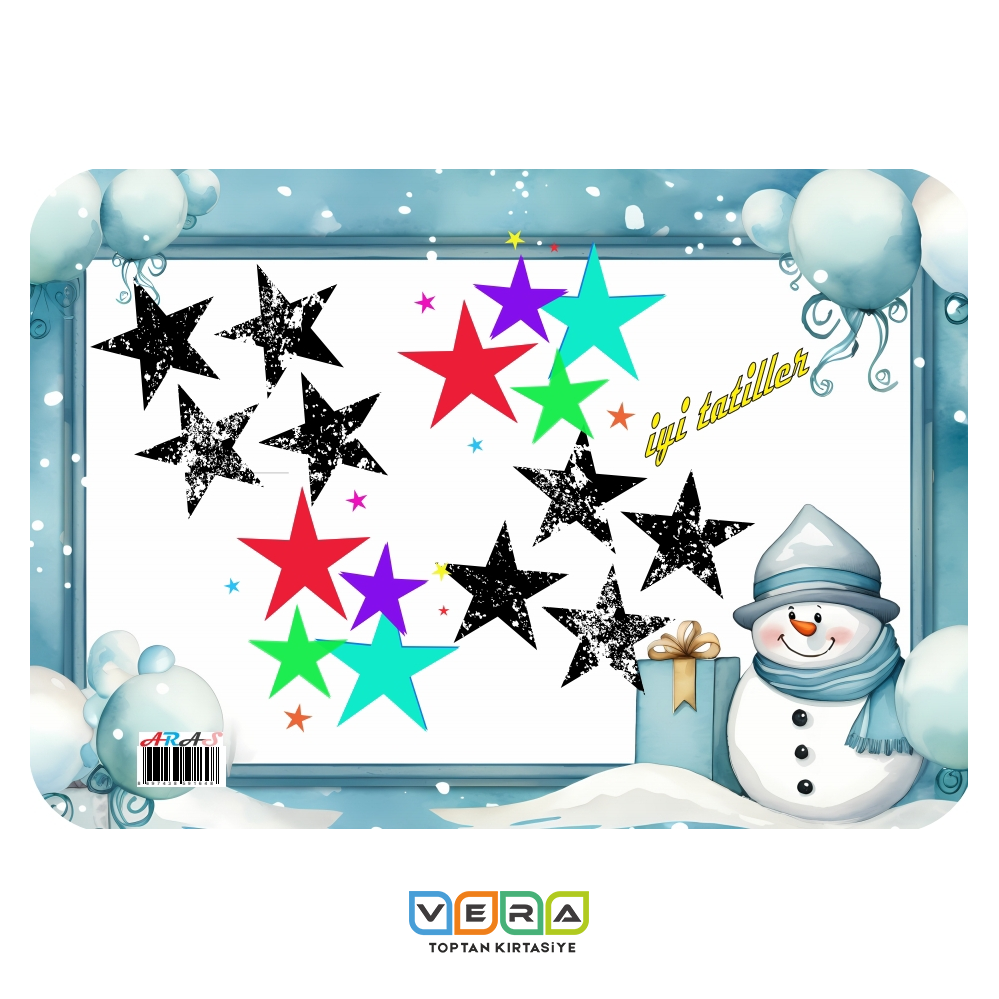 Kardan Adam Model 5 Karne Kabı 20 li Paket