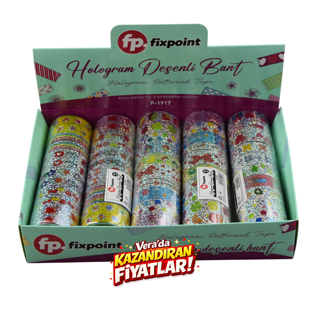 Fixpoint P-1917 50'li Hologram Desenli Bant