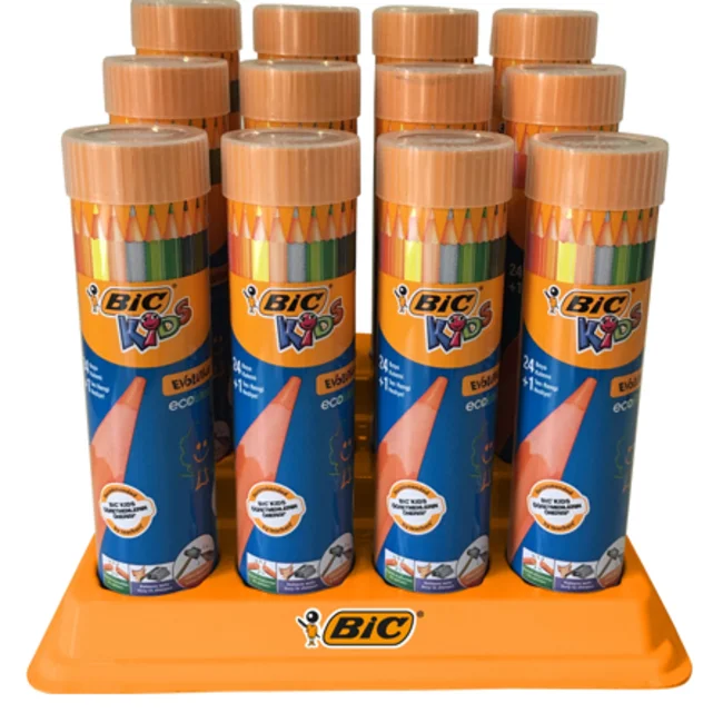Bic Evolution 24+1 Metal Tüp Kuru boya