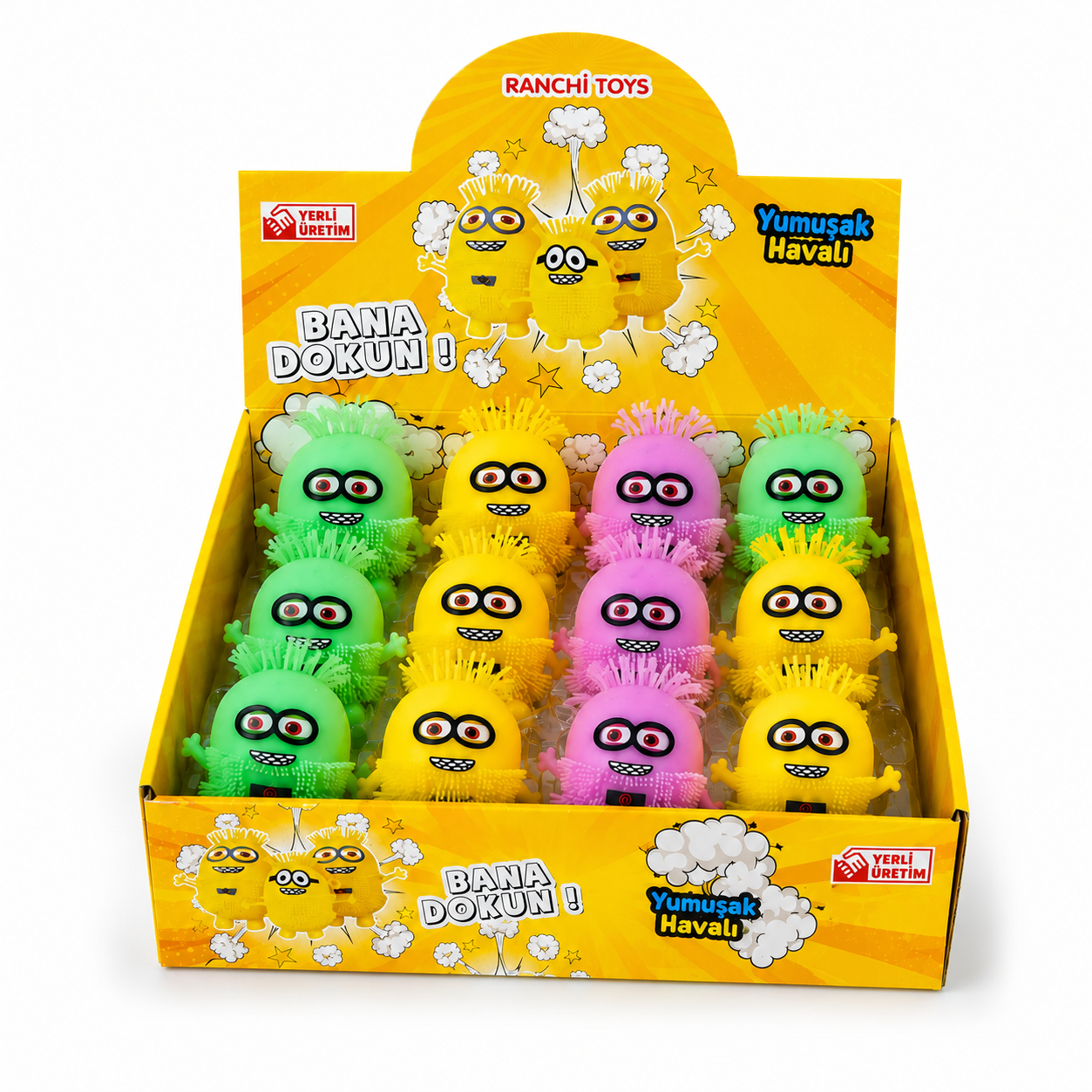 Minionlar XXL MojMoj Oyuncak 12 li Paket