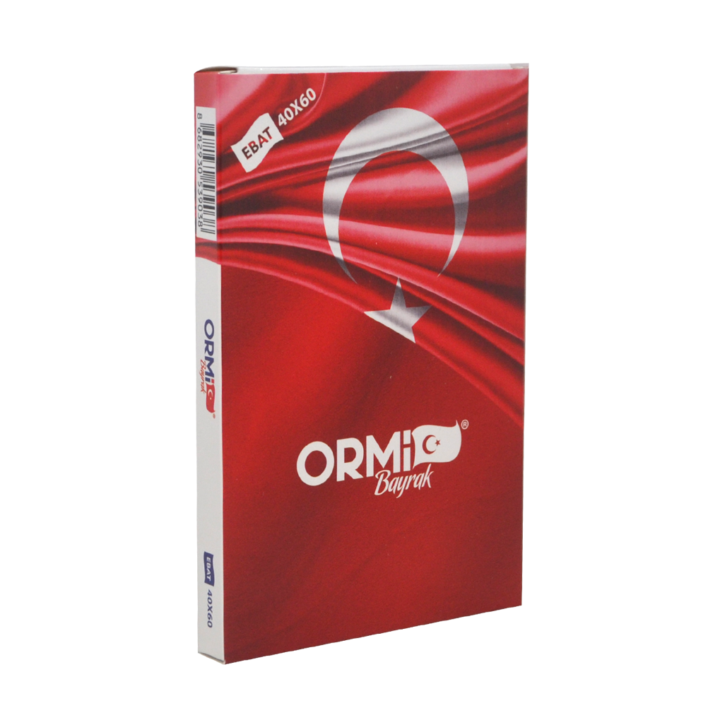Ormi Bez Türk Bayrak 40x60