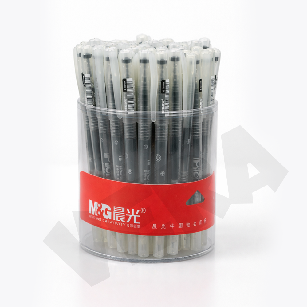 0.5 mm Siyah Pilot Kalem Süper Kalite 48'li Paket