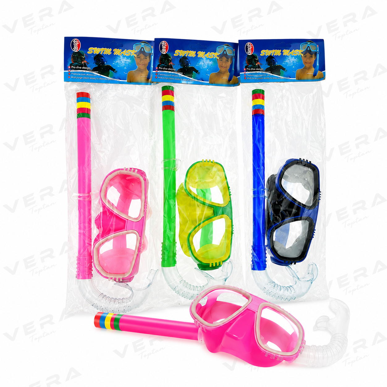 Snorkel Deniz gözlüğü Seti