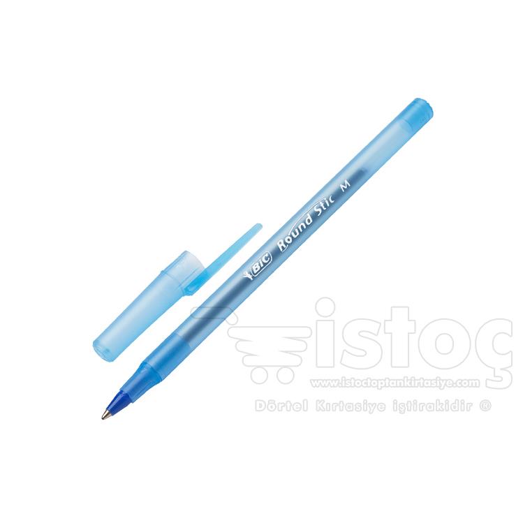 Bic Round Tükenmez Kalem Mavi 60'lı