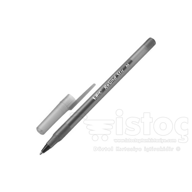 Bic Round Tükenmez Kalem Siyah 60'lı