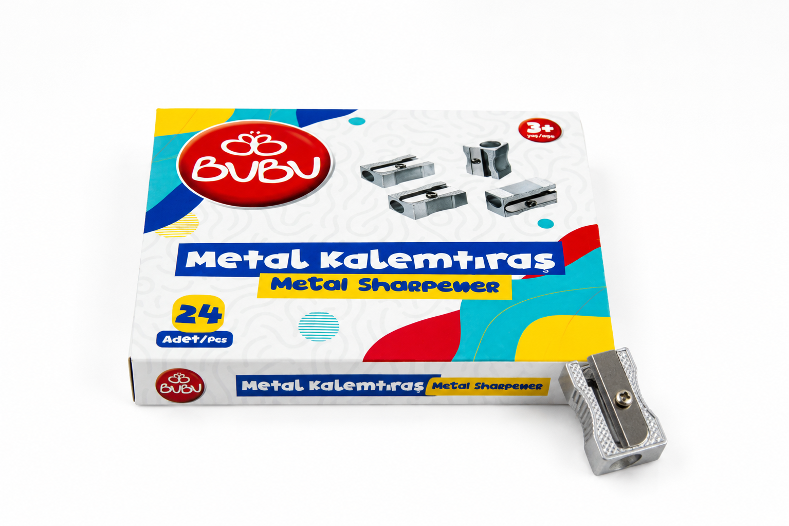 BuBu Tek Bıçak Metal Kalemtraş