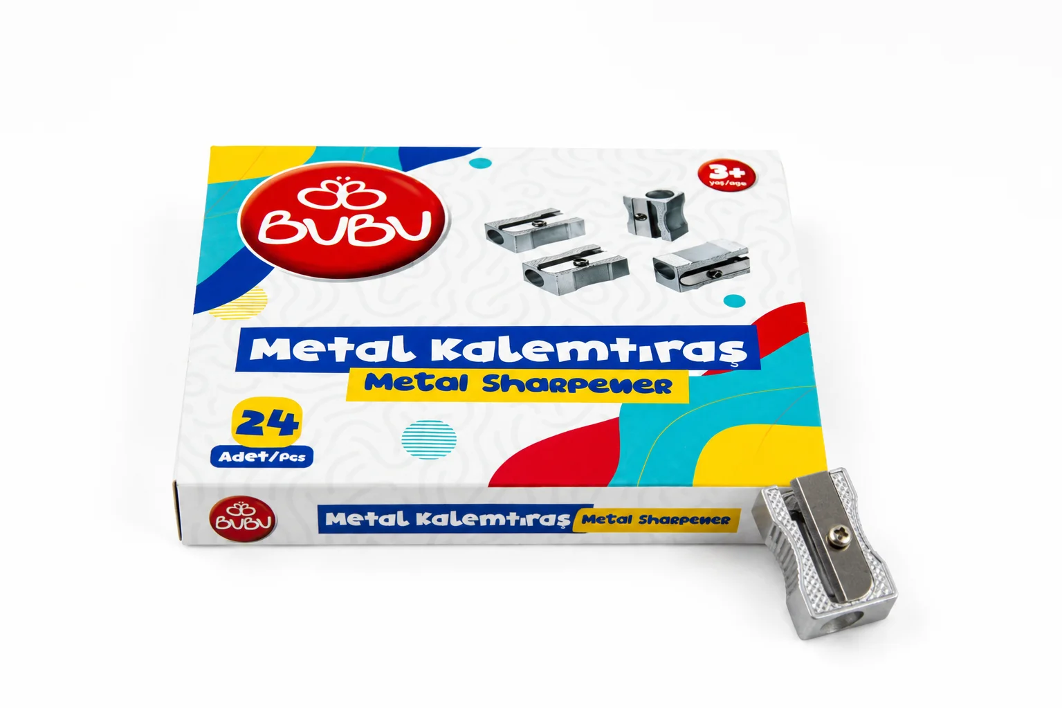 BuBu Tek Bıçak Metal Kalemtraş