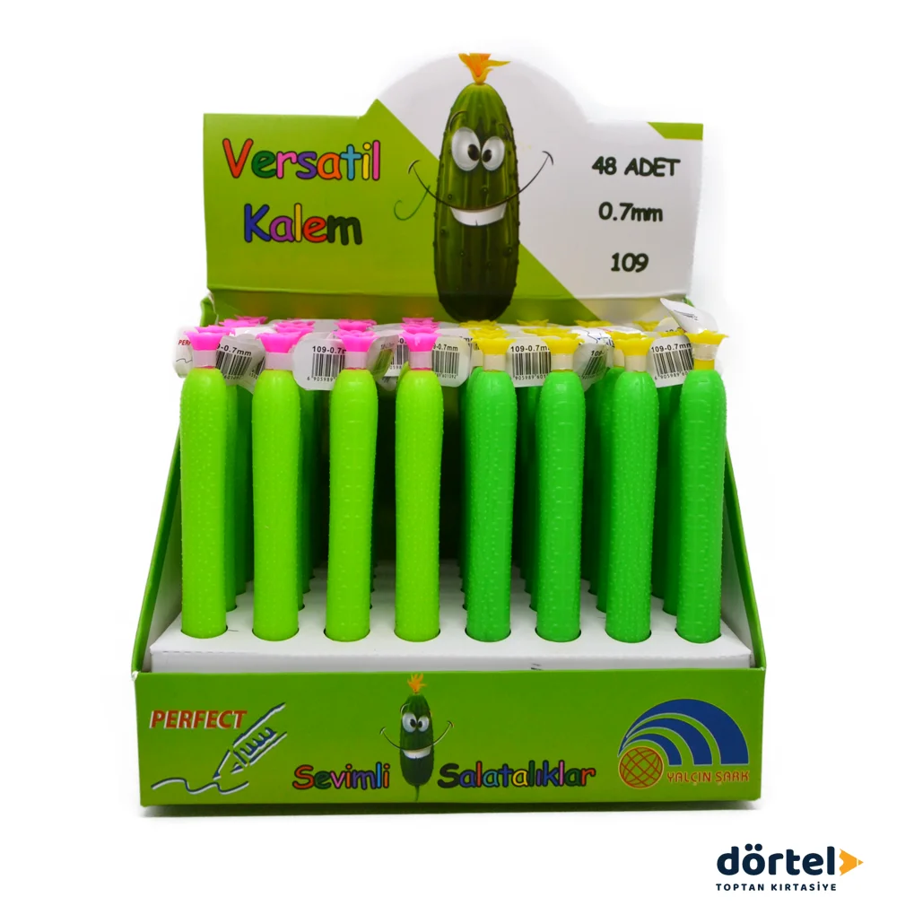 Sevimli Salatalıklar Model Versatil Kalem 07