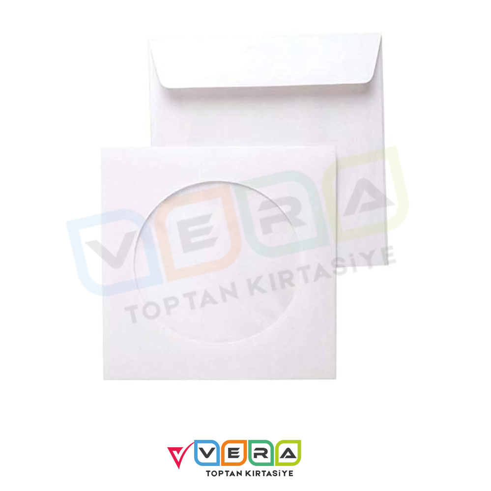 DOĞAN CD ZARF 12.5x12.5 PENCERELİ 80GR