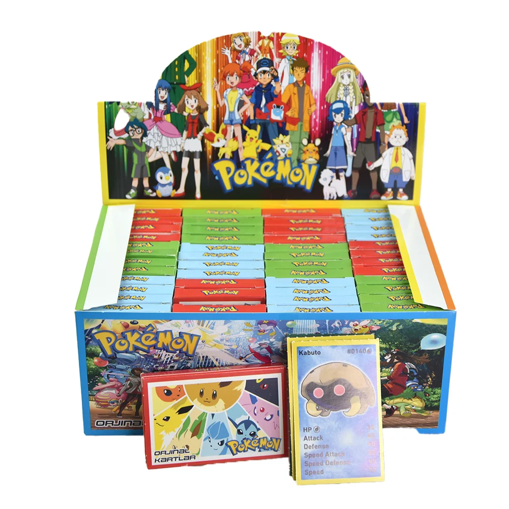 Pokemon 48'li Oyuncu Kartları Oyunu
