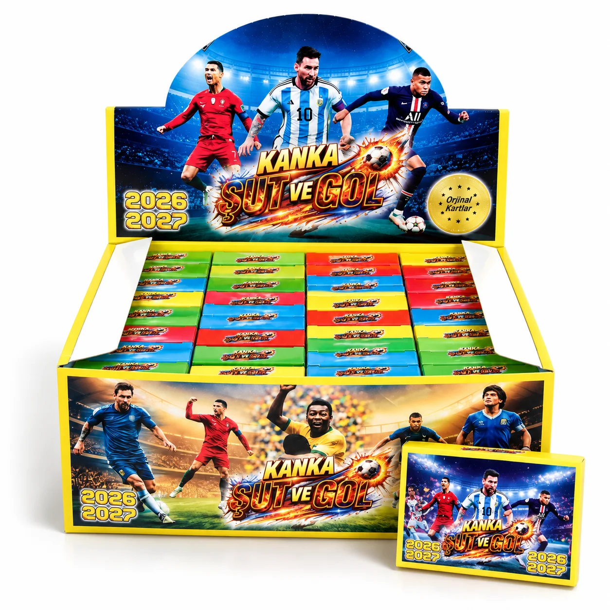 Kanka şut ve gol Güncel Futbolcu Kartları 48'li