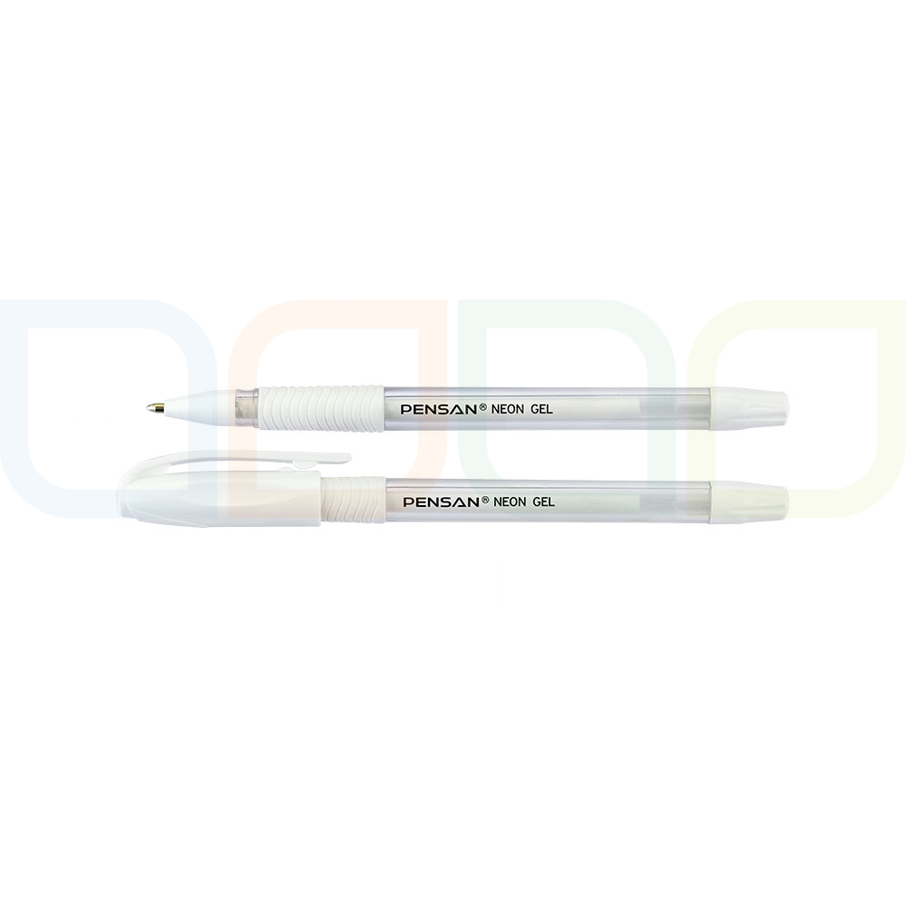 Pensan Neon gel beyaz kalem