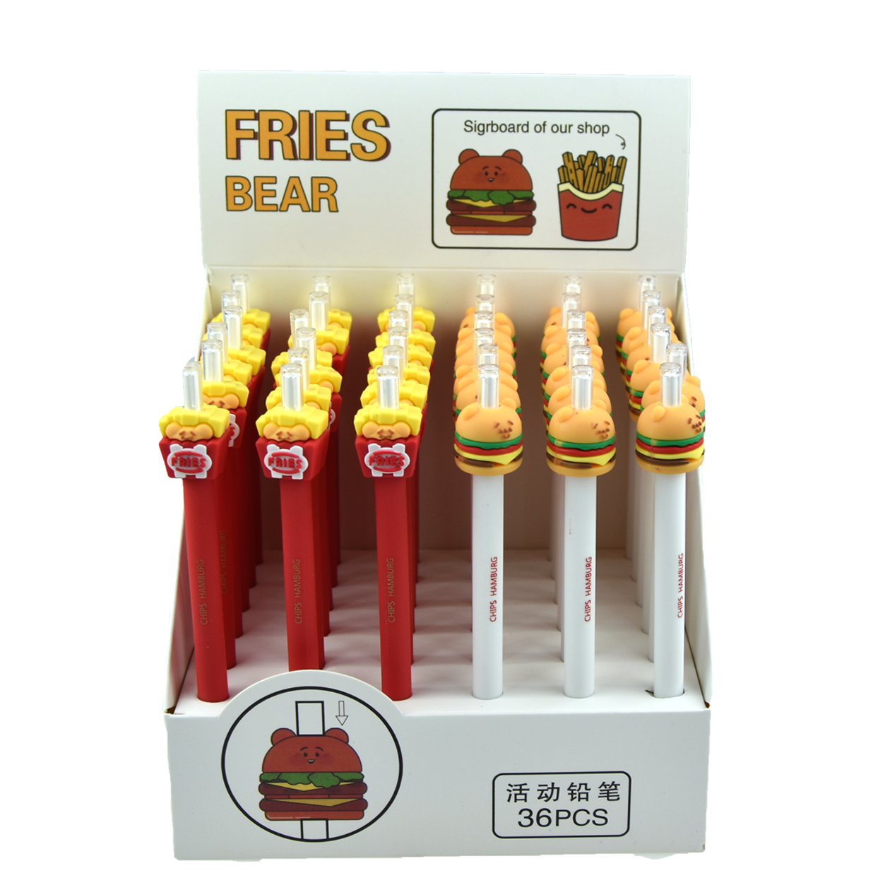 Fasfood Başlıklı 0.7 Versatil Kalem