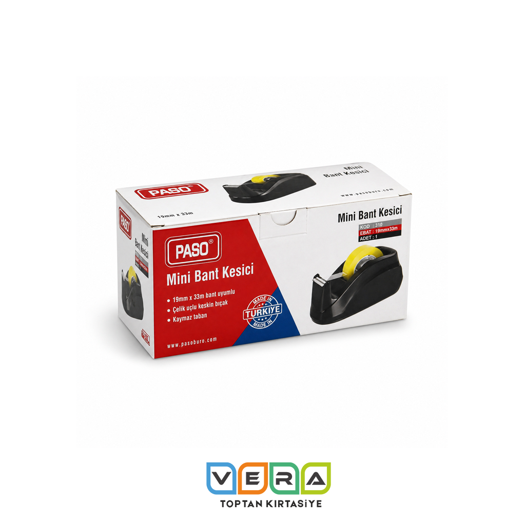 Paso Mini Bant Kesme Makinası 12x33