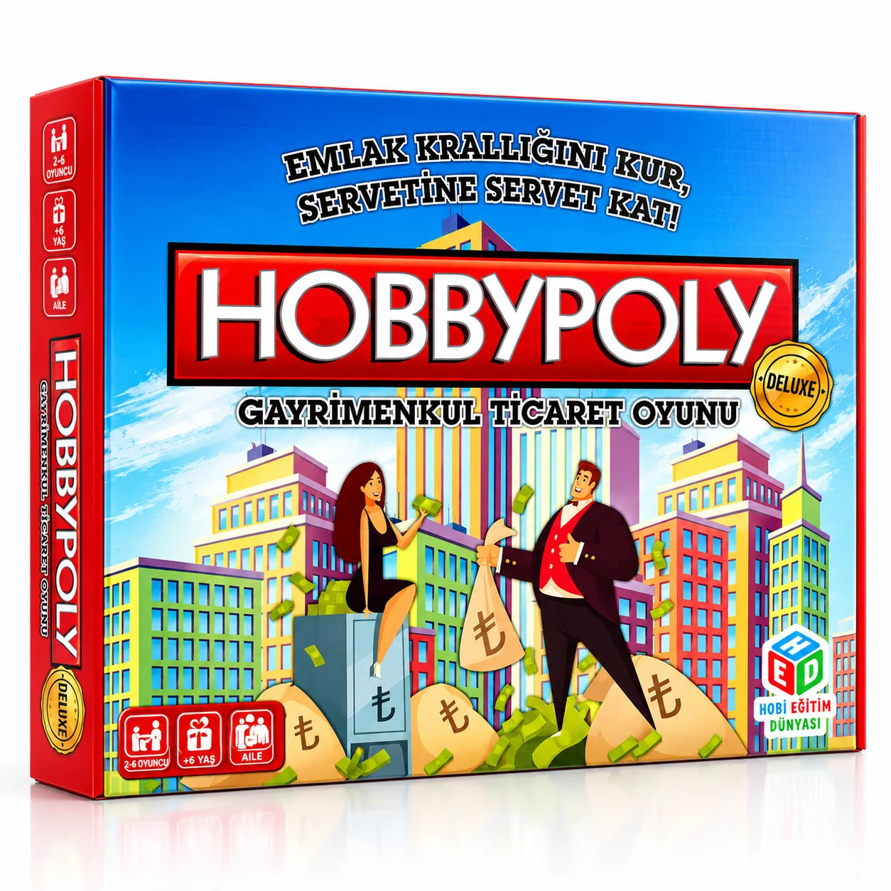HOBBY POLY GAYRİMENKUL OYUNU