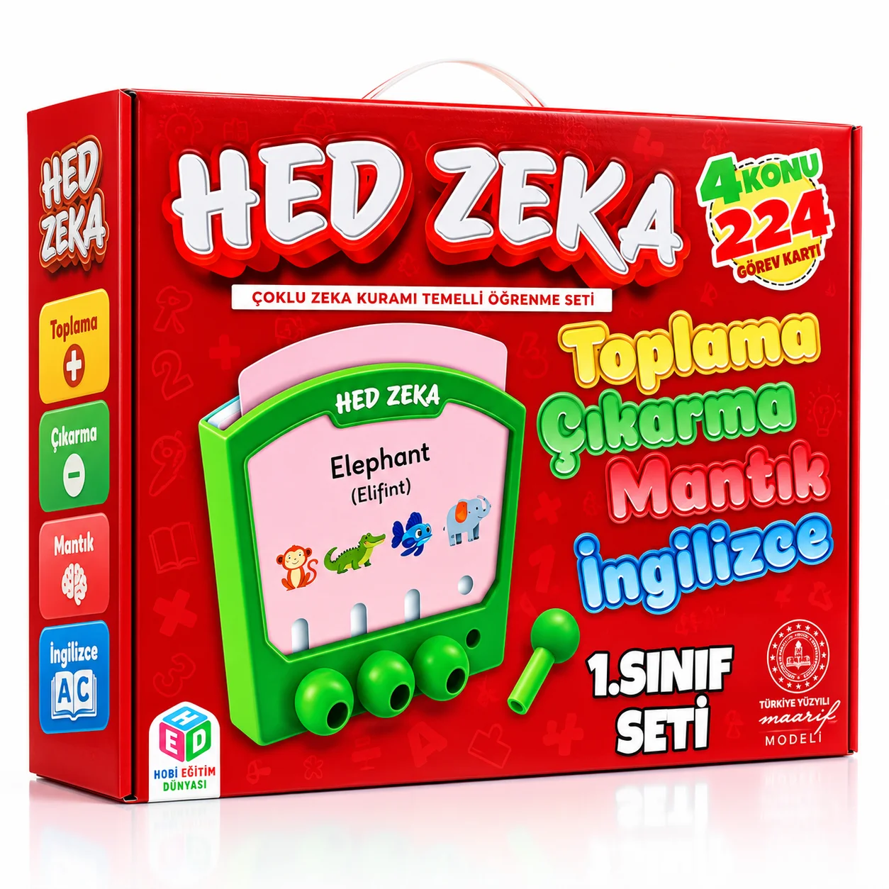 1.SINIF HED ZEKA 4 KONU 224 GÖREV KARTI