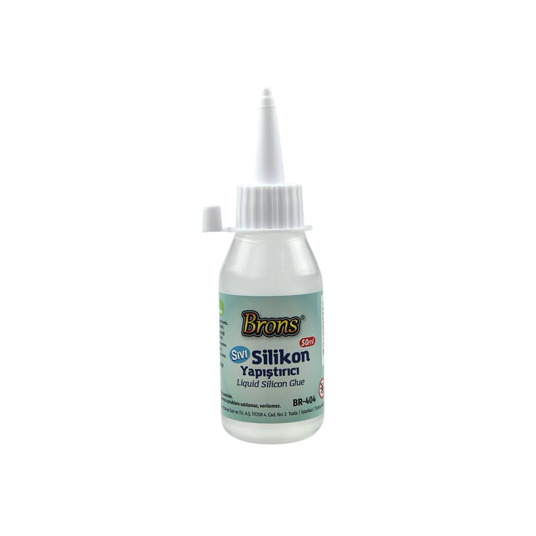 Brons 50 Ml Sıvı Silikon 12 li paket