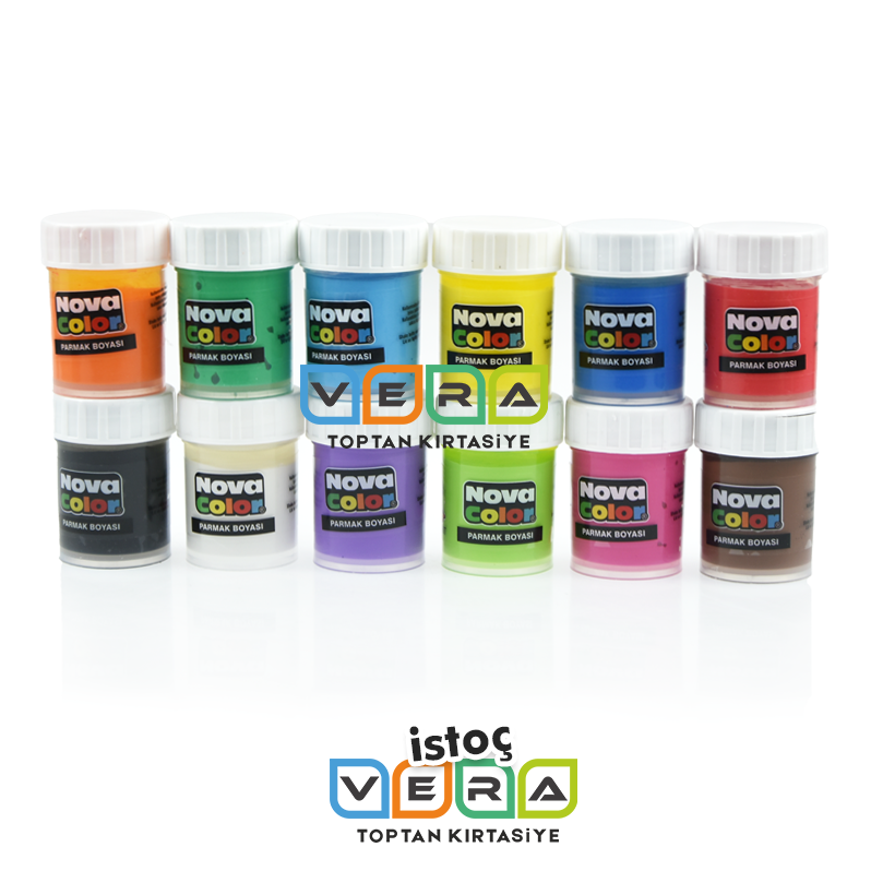 NOVA COLOR PARMAK BOYASI 12Lİ TAKIM