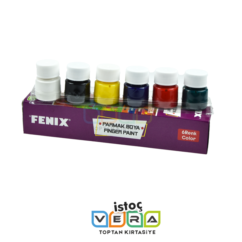FENİX 6 LI EKO PARMAK BOYA