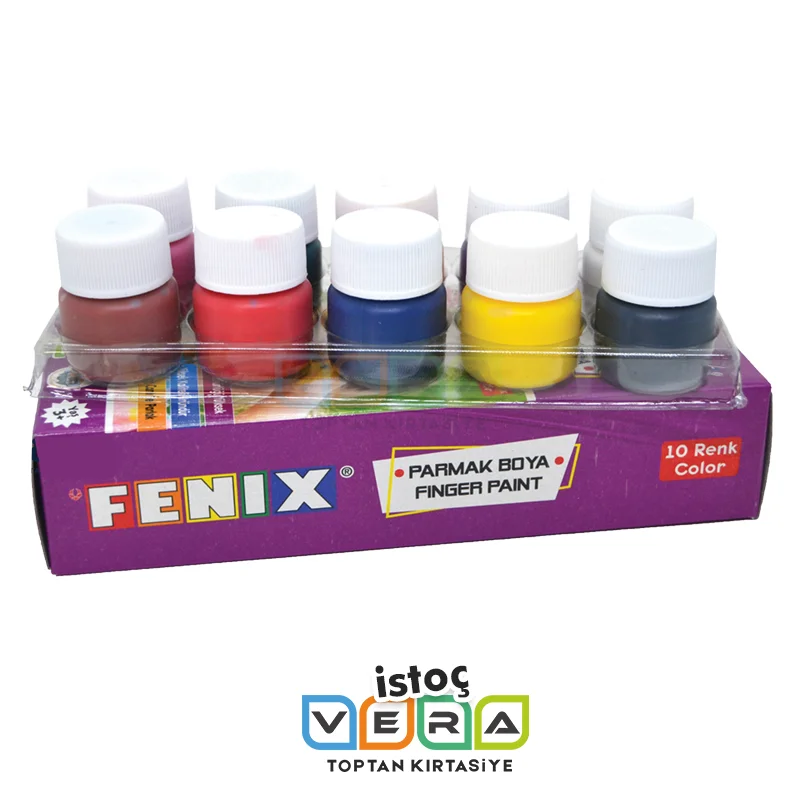 FENİX 10'lu PARMAK BOYA
