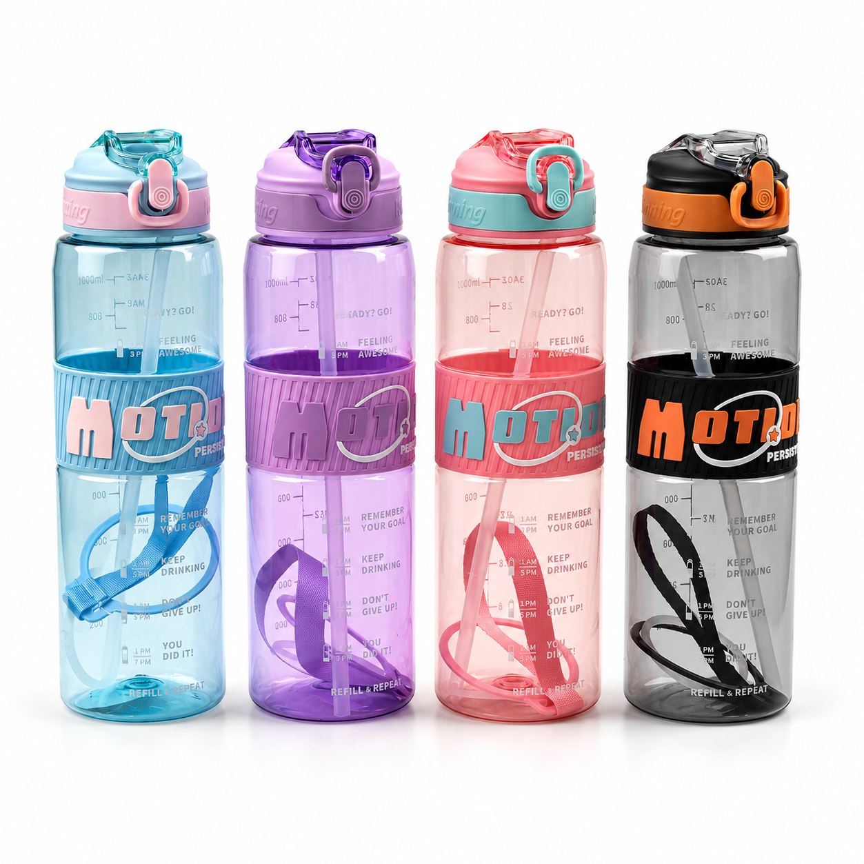 ML-2438 Pipetli Tutma Aparatlı 1000ML Matara