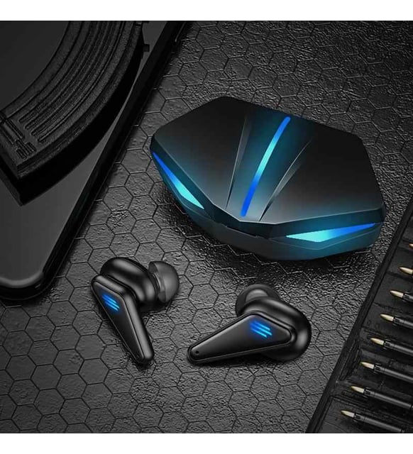 Bilişim Burada K55 Işıklı Oyuncu Kulaklığı Mikrofonlu Kablosuz Bluetooth Kulaklık Gaming V5-0