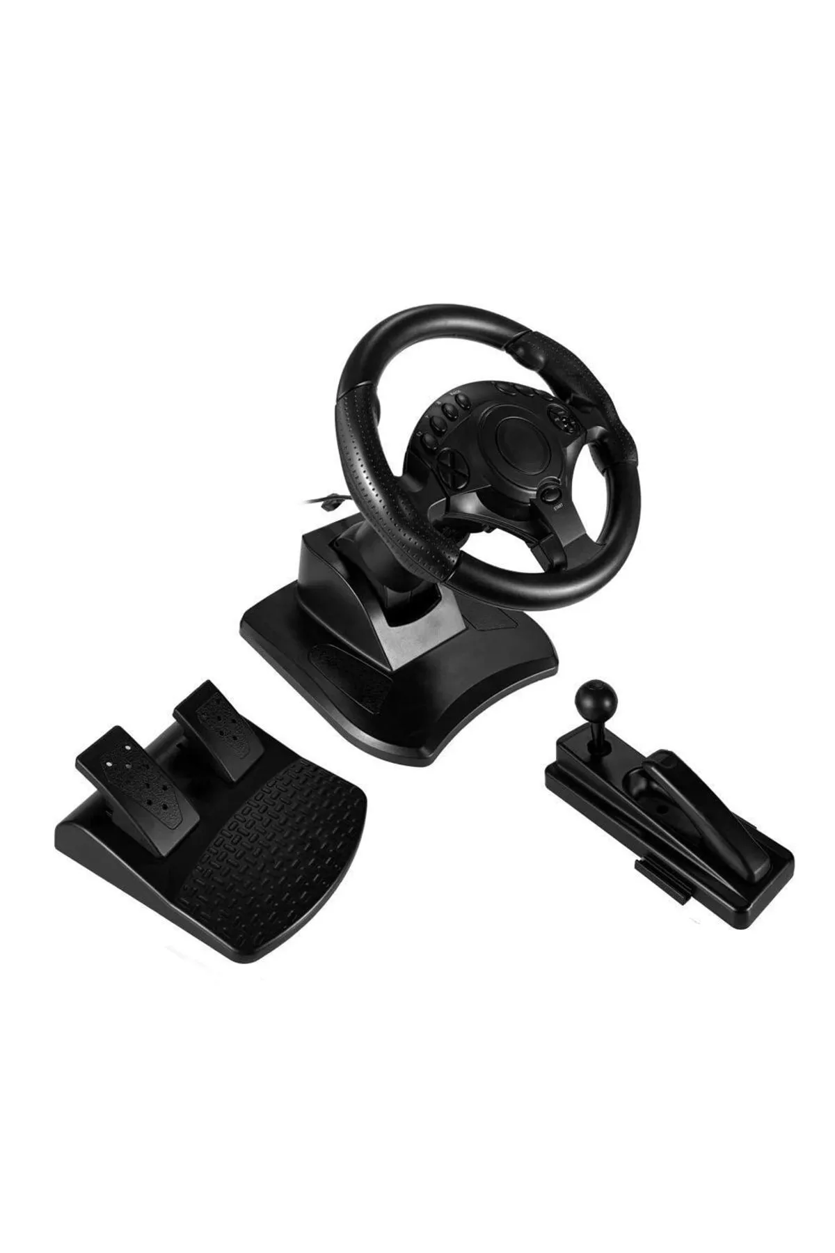 Bilişim Burada Ns-9877 7 In 1 270 Derece Araba Direksiyon Yarış Seti Android, Ps3,PS4,Xbox One,Pc,TV Set-Top Box Uyumlu