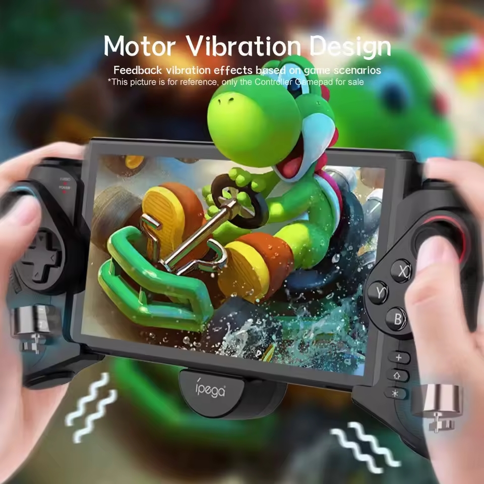 Bilişim Burada SW777 Gamepad RGB ışık gerdirilebilir el oyun denetleyicisi İç Kablosuz Wireless Bluetooth Oyun Kolu Anahtarı 