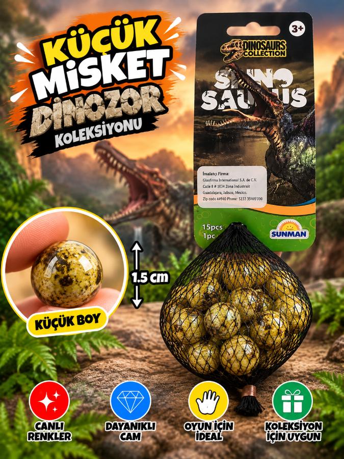 SUNMAN 06414 MİSKET DİNAZOR SPINO SAURUS KÜÇÜK BOY