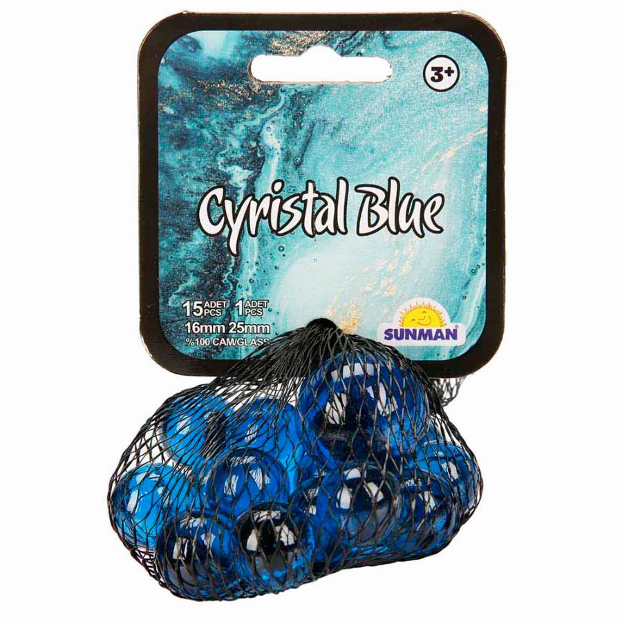 SUNMAN 2997 MARBLE CYRSTAL BLUE SET